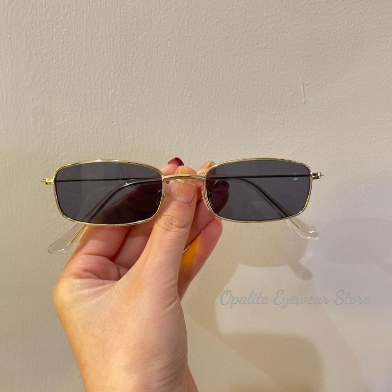 Metal Photo Panel - Modische Retro-Sonnenbrille mit Metallrahmen, bunte Vintage-Sonnenbrille,