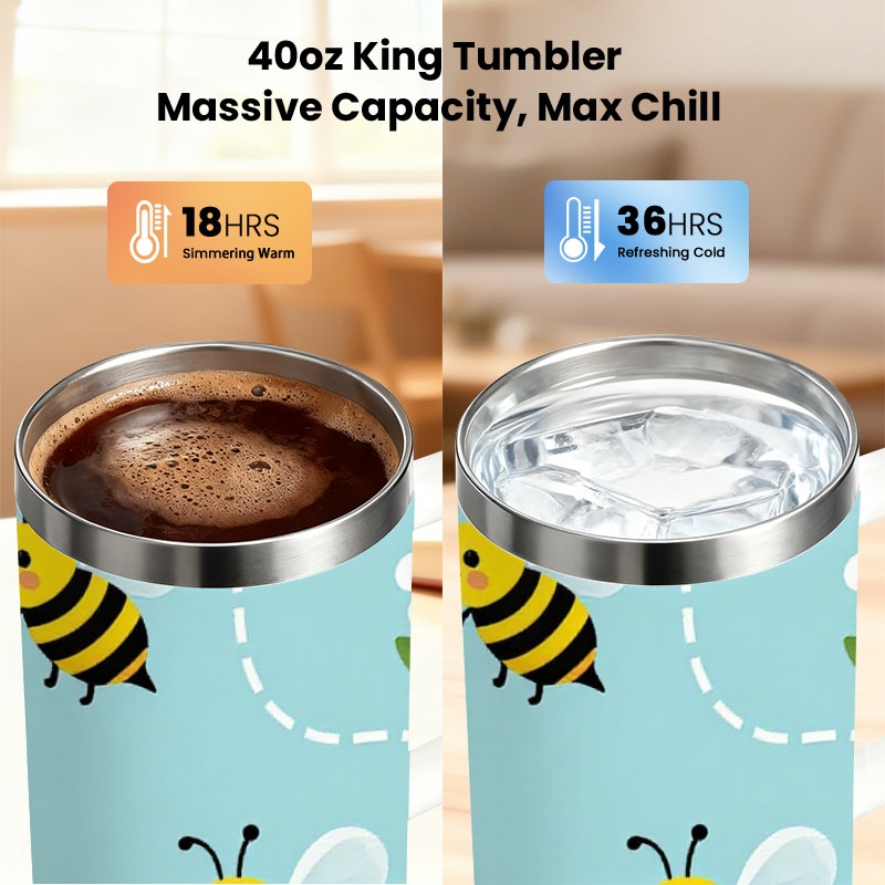 Verspielter Cartoon-Bienen- un – Sublimation Mug White Bewertung und Preis