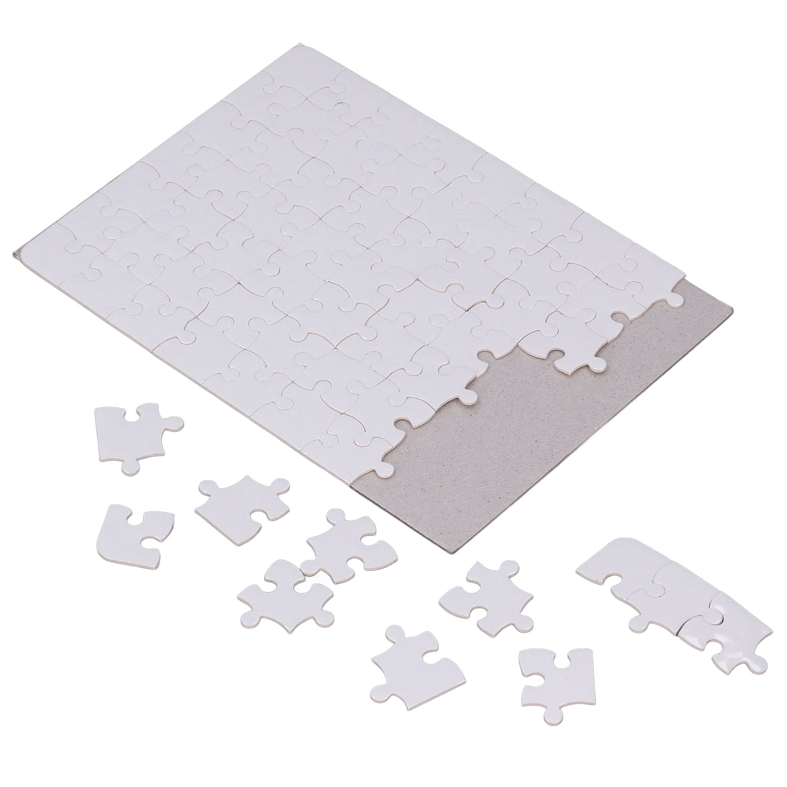 6er-Set leere Puzzles, 13 x 18 – Puzzle Blank White Bewertung und Preis