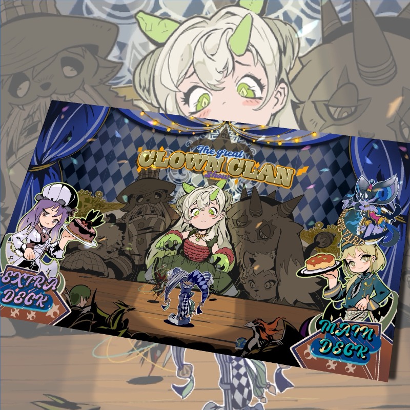 Yu-Gi-Oh! Clown Clan New Face  – Door Mat Blank Bewertung und Preis