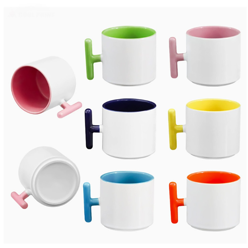 2PCS Kreativität T-förmigen gr – Sublimation Mug White Bewertung und Preis
