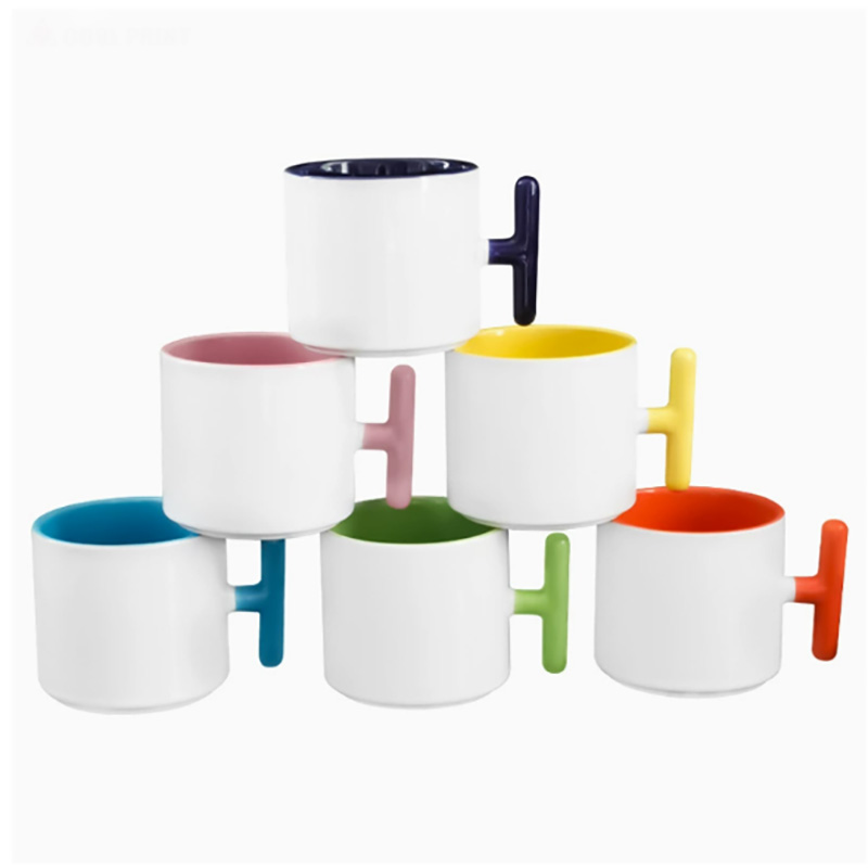 2PCS Kreativität T-förmigen gr – Sublimation Mug White Bewertung und Preis