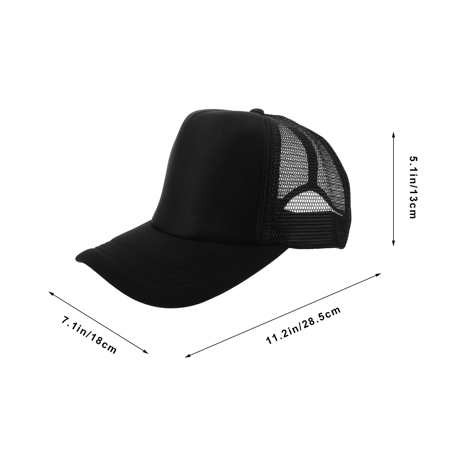 5 Stück Baseballkappen aus Mes – Hat Sublimation Blank Bewertung und Preis